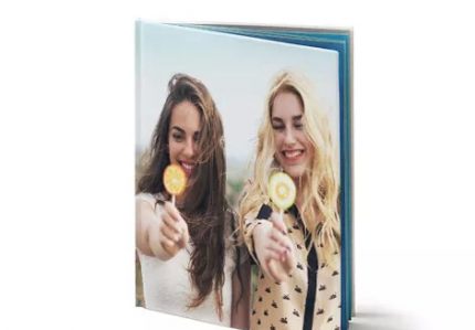 8x11" Portrait Linen Photo Book deal by Snapfish product image